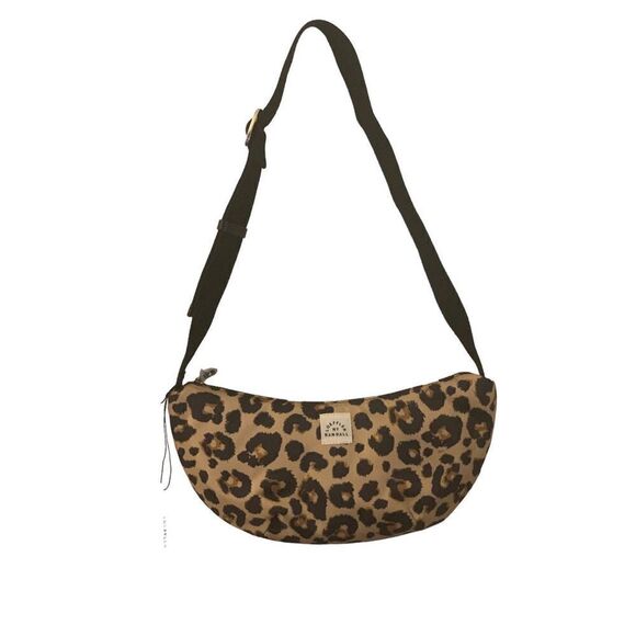 Loeffler Randall Leopard Print Shoulder Crossbody Sling Bag - Picture 3 of 5
